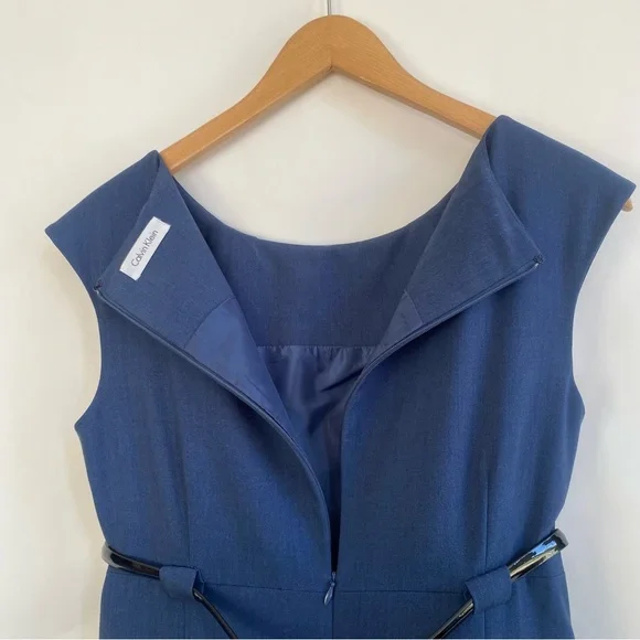 Calvin Klein Sleeveless Midi Dress - Picture 7 of 7